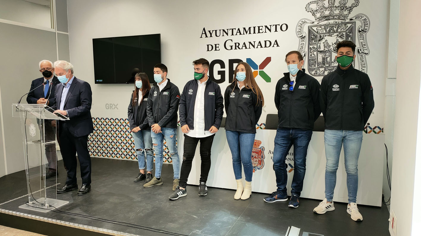 El Ayuntamiento de Granada acoge la presentación oficial del Rally Team Andalucía