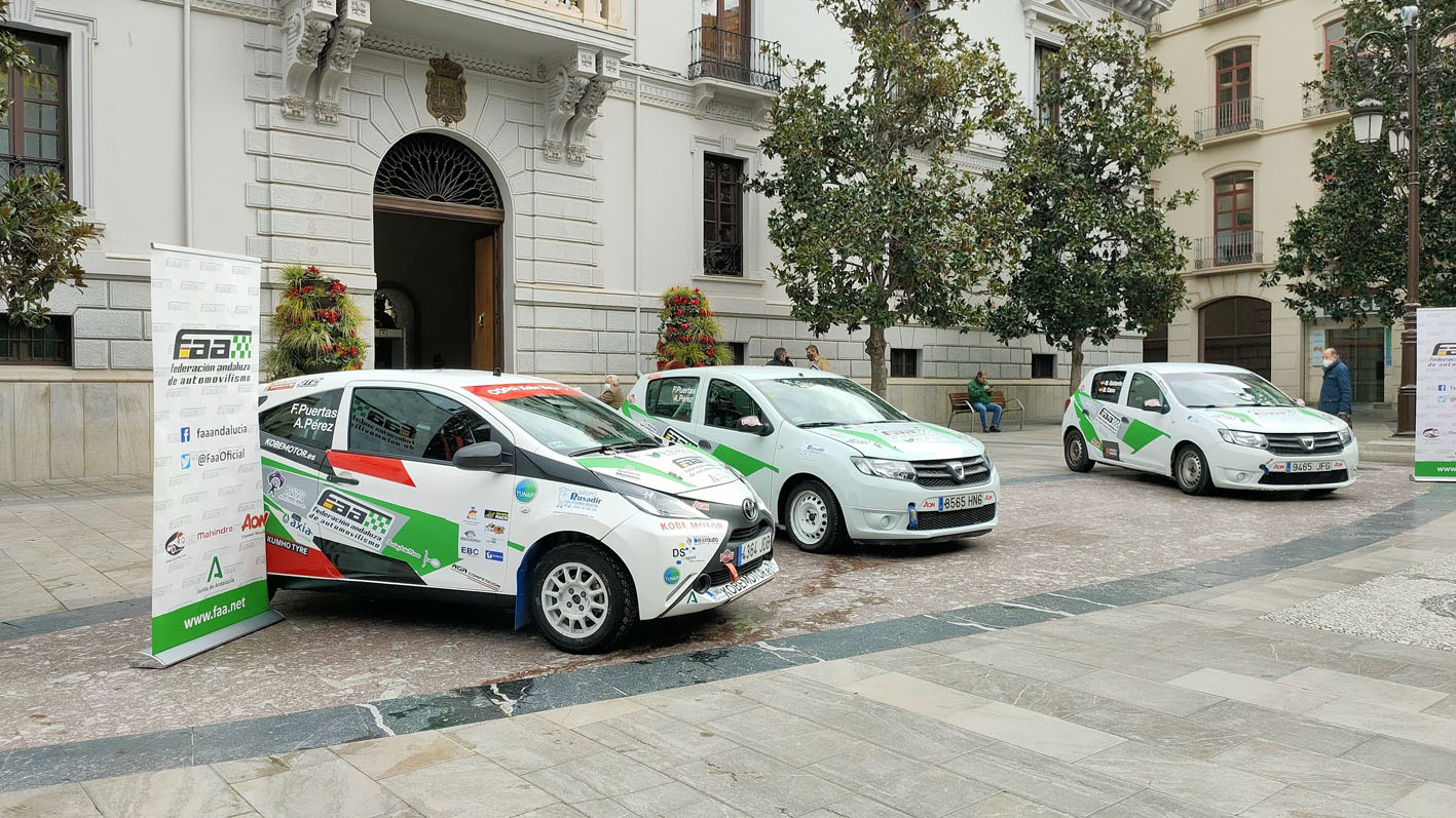 Maxi Gallardo y Francisco Puertas, pilotos del Rally Team Andalucía, se preparan para participar en el 39 Rally Sierra Morena que se disputará en tierras cordobesas del 31 de marzo al 2 de abril