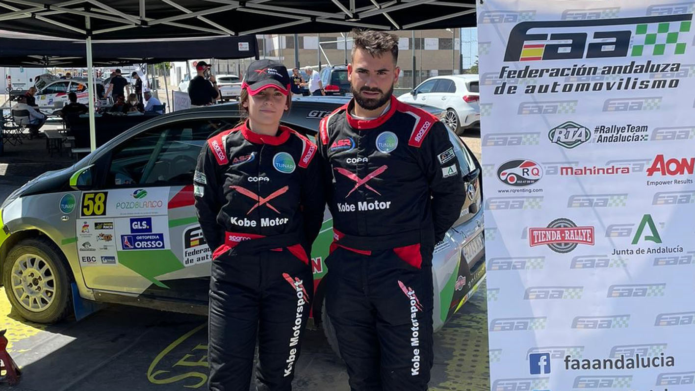 El equipo del Rally Team Andalucía formado por Salvador España y Miriam Antelo consigue la segunda posición en el Rally de Pozoblanco