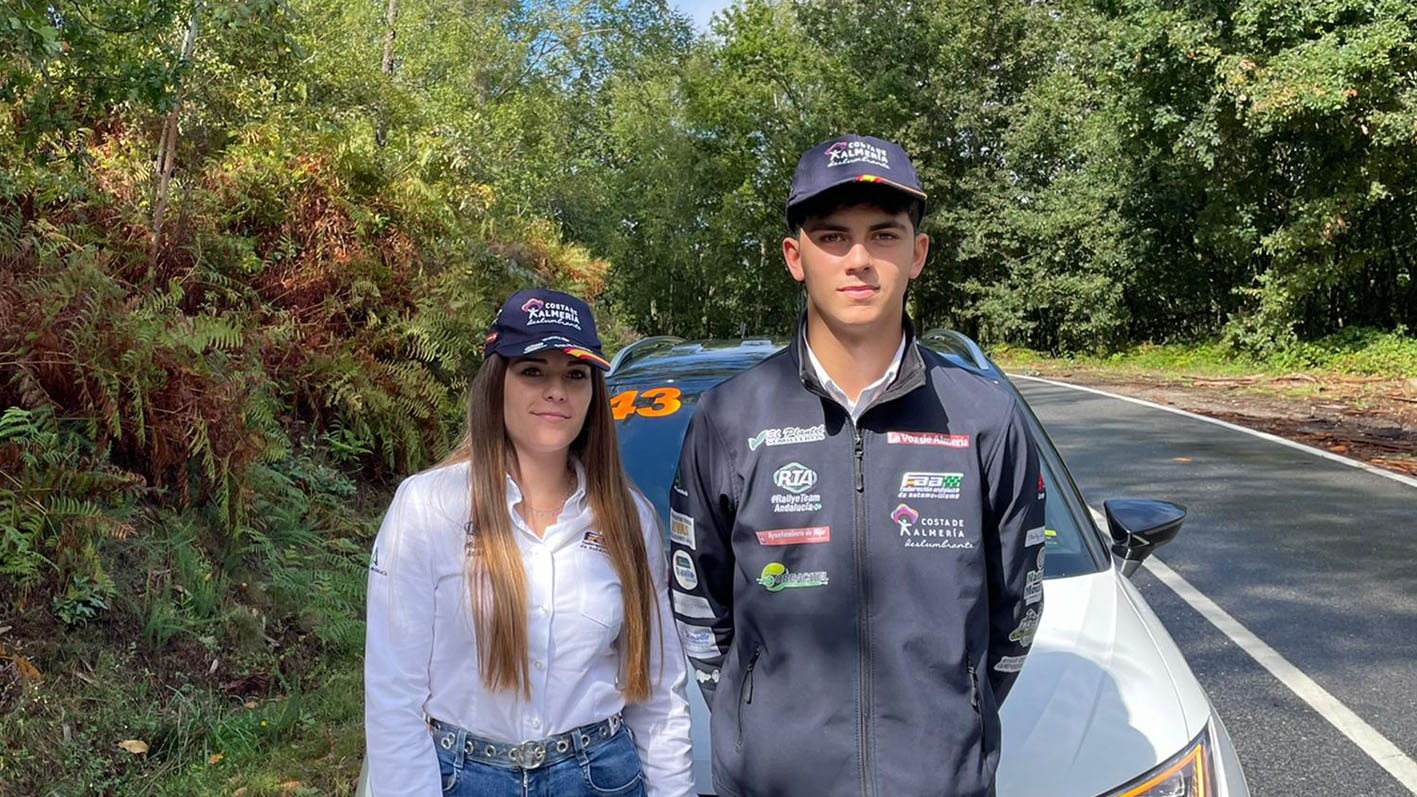 Francisco Manuel Puertas y Miriam Antelo, del Rally Team Andalucía, participarán este fin de semana en el Rallye Rías Baixas