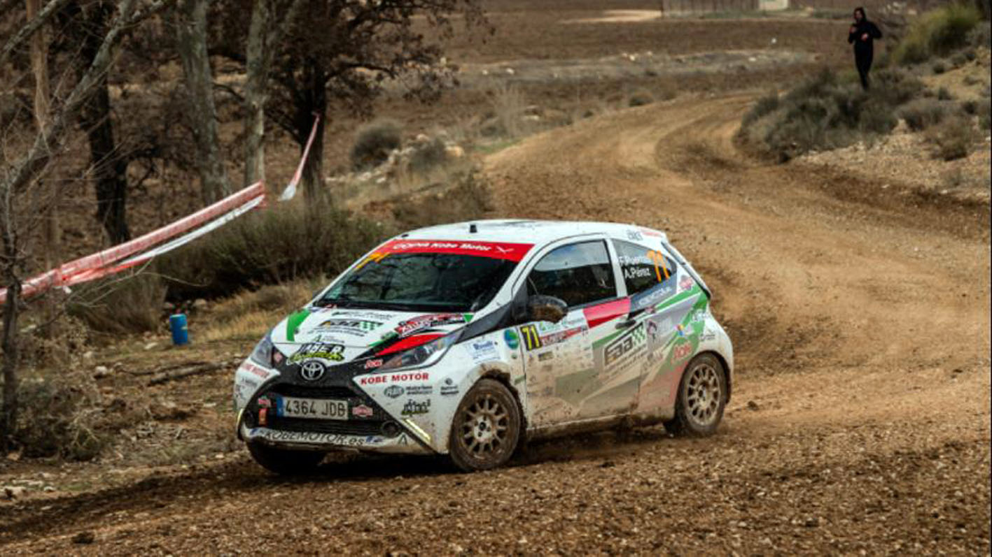 Francisco Manuel Puertas y Salvador España participarán este fin de semana en el Rallye de Tierra de Madrid, última cita de la temporada en la Copa Kobe Motor