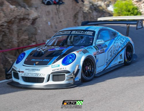 Recital de automovilismo de Janssens, Gallardo y Avilés en la Subida de Montaña a Berja